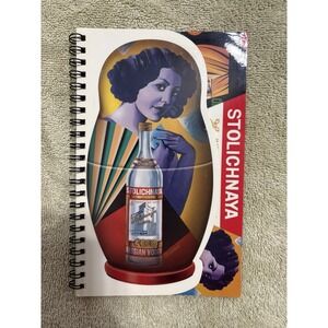 Rare Stoli Flavored Vodkas Bar Guide Recipes Booklet Stolichnaya Vintage Ad Art
